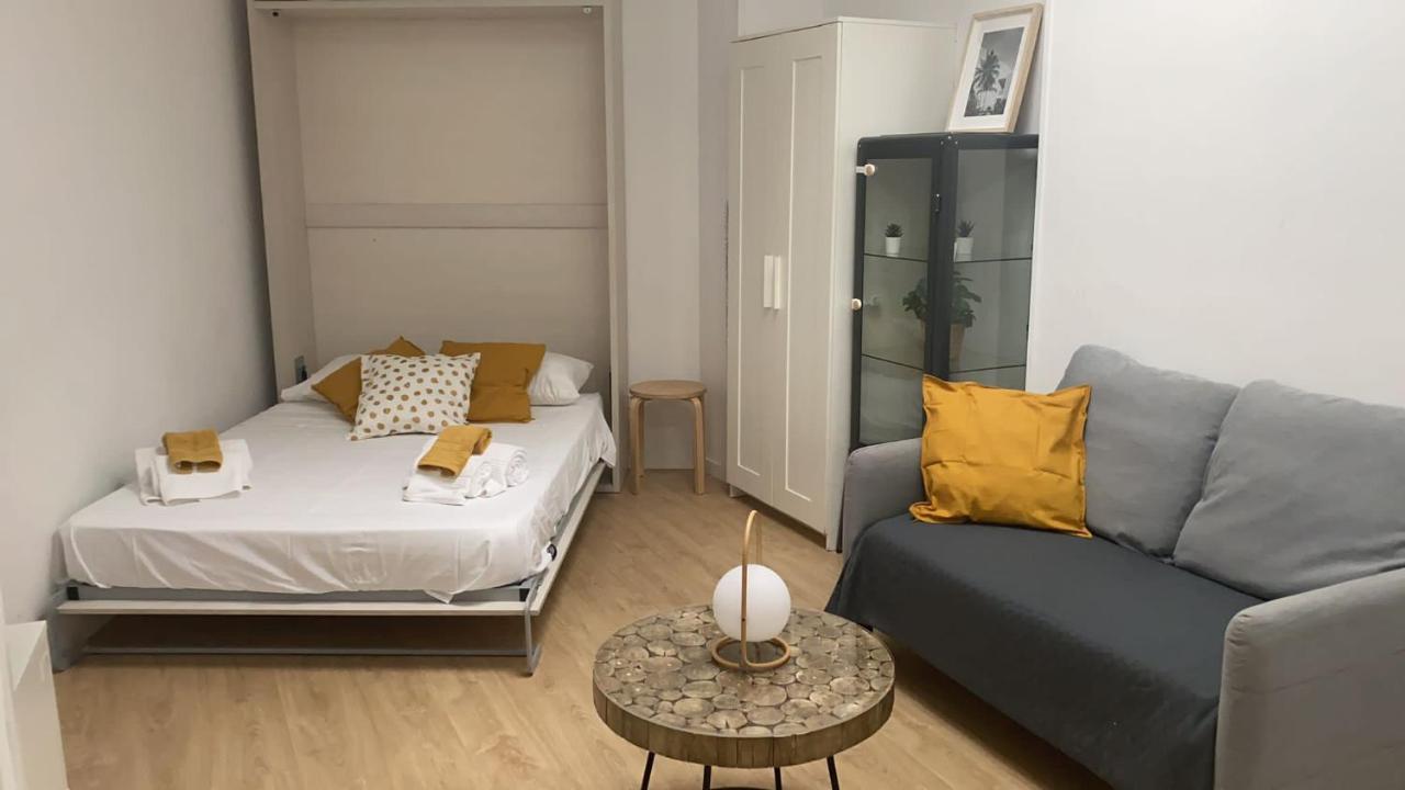 Bonito Estudio Con Terraza Madri Exterior foto